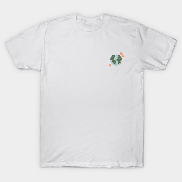 Love the Earth T-Shirt by Ashleigh Green Studios